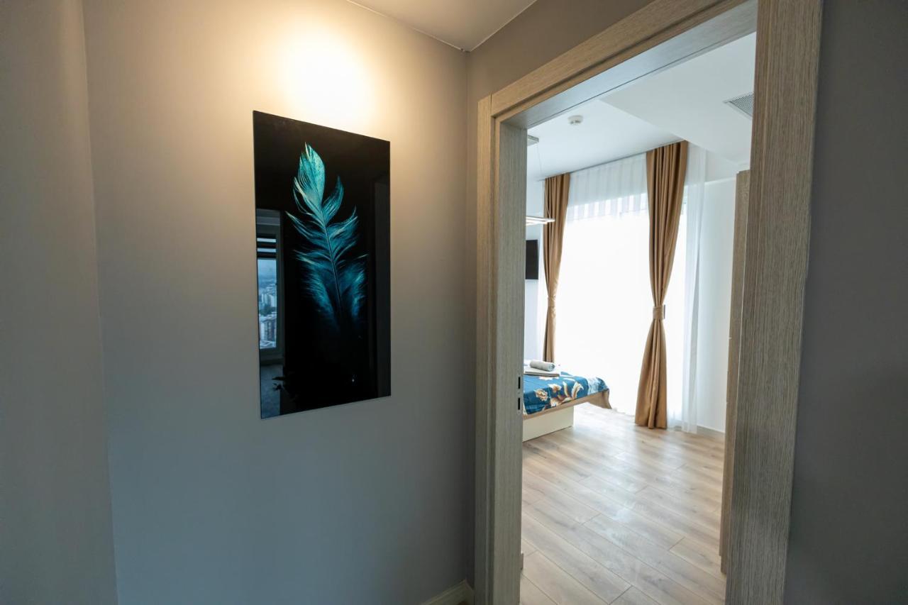19Th & 18Th Floor Secure Apartments With Pool & Fitness & Parking Included In Price 스코페 외부 사진